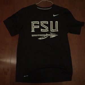 Florida State University, Black Nike Dry Fit tee